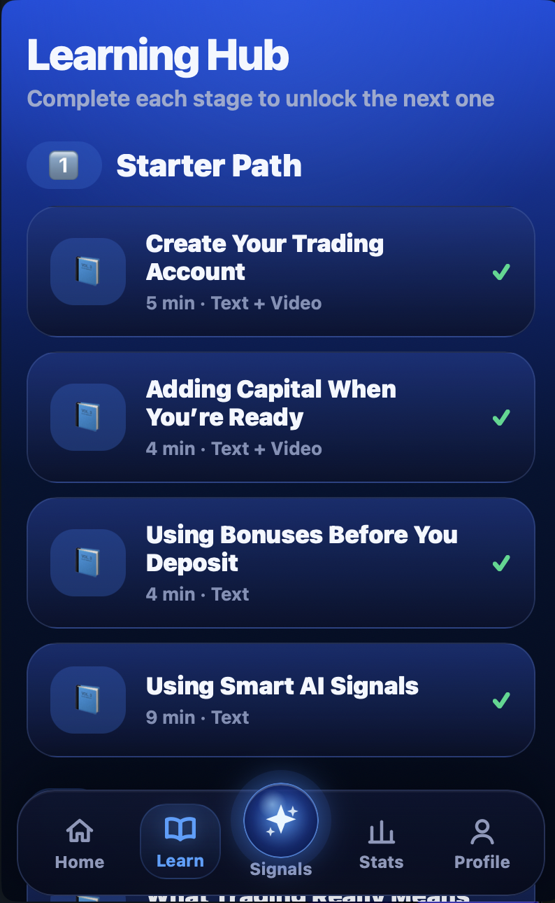 TradeLoom Assistant Learning Hub